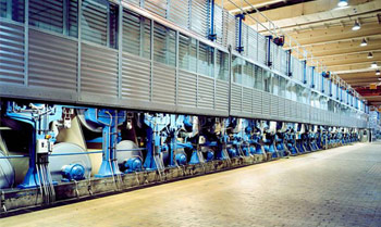 Paper production lines